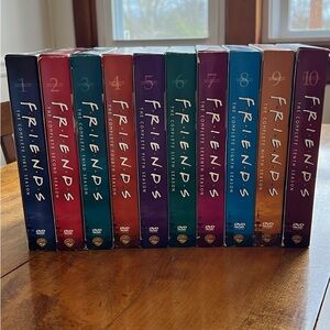 Friends DVDs seasons 1-10